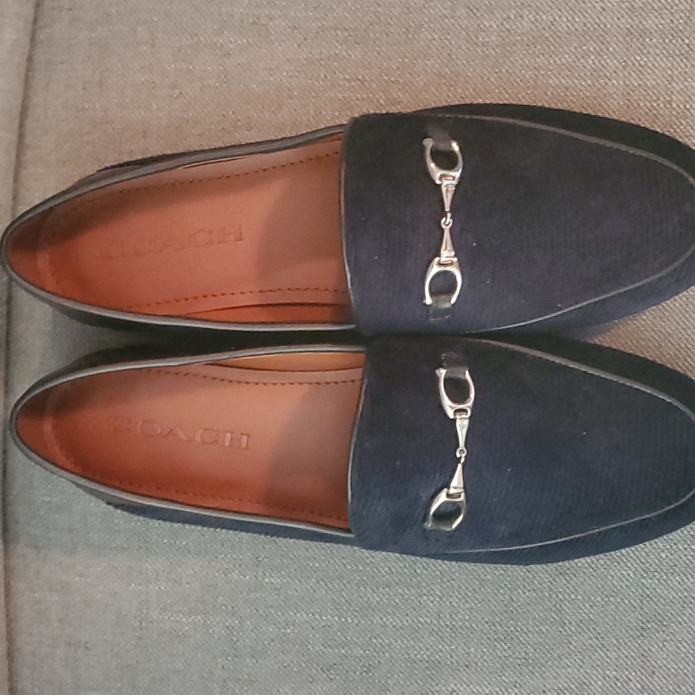 Coach Horse Bit Loafers New